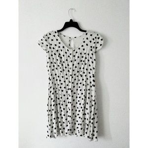 Heart pattern skater dress ❤ NWOT