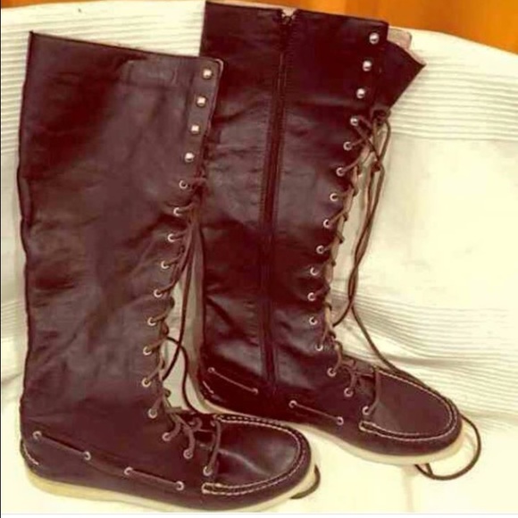 Sperry Topsider Knee High Boots
