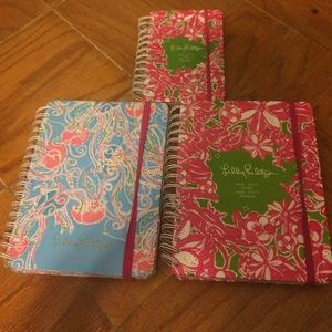 3 used Lilly planners