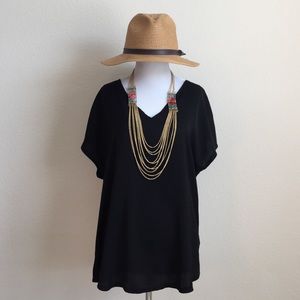 Mossimo V-Neck Blouse