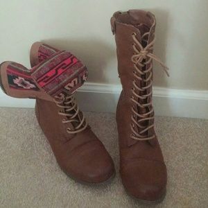Forever 21 Combat Boots Sz 6