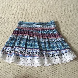 la hearts skirt