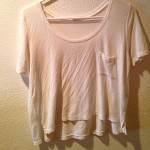 A white shirt sleeve