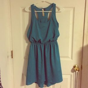 Turquoise high low