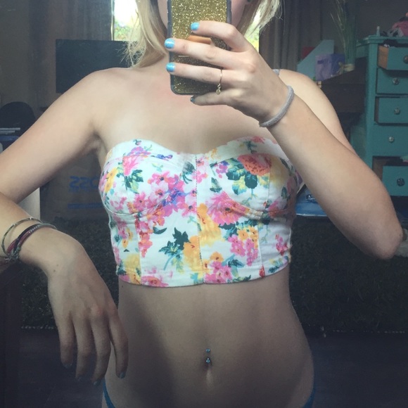 Floral bandeau