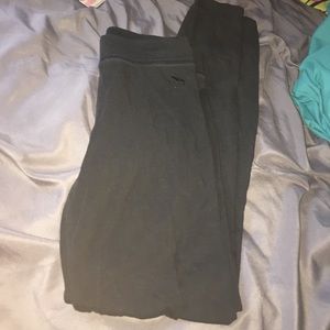 Victoria secret pink black leggings