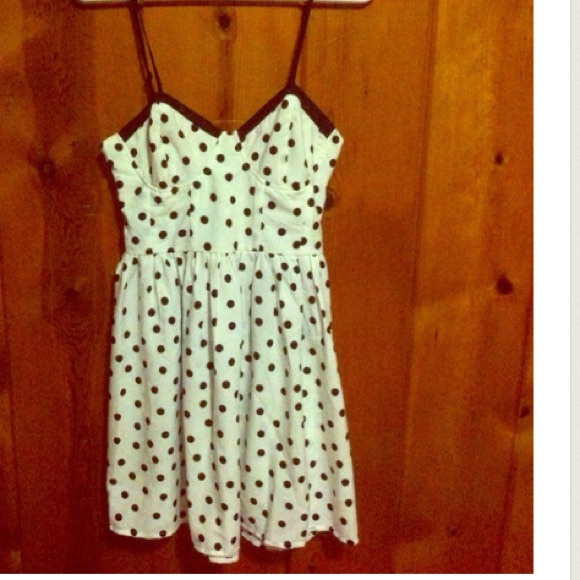 Delias Bustier Polka Dotted Dress
