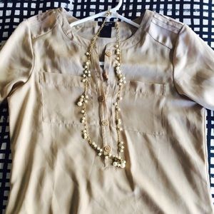 Ann Taylor petite silky blouse