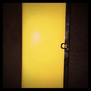 Yellow wallet