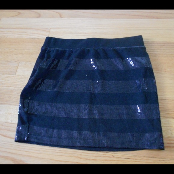 Wet Seal Striped Mini Skirt