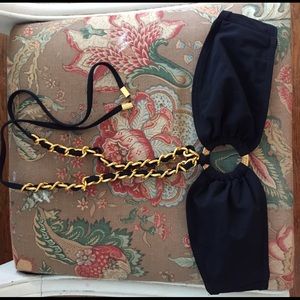 Michael Kors Bandeau swim top