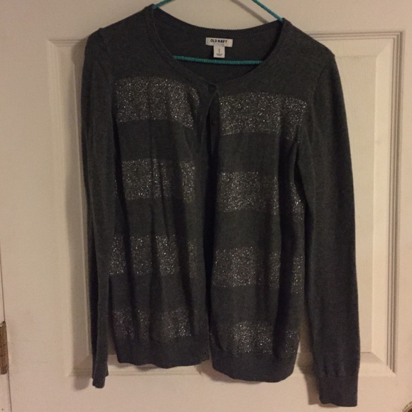 Grey and sliver cardigan