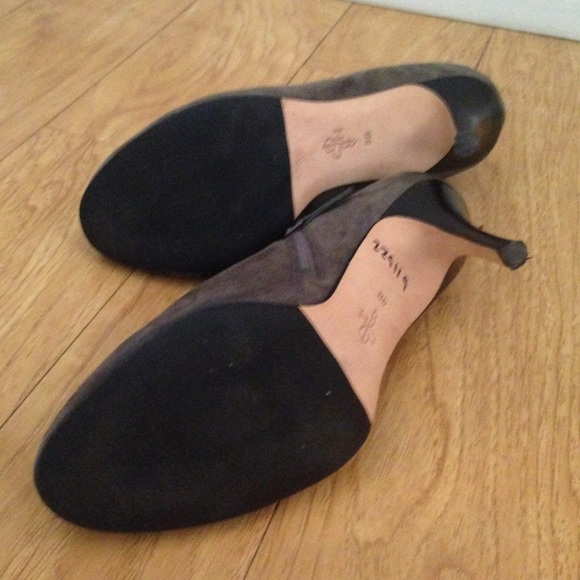 Cole Han grey Suede leather booties - Picture 2 of 4