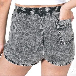 American Apparel acid Stretch Twill Runner Short