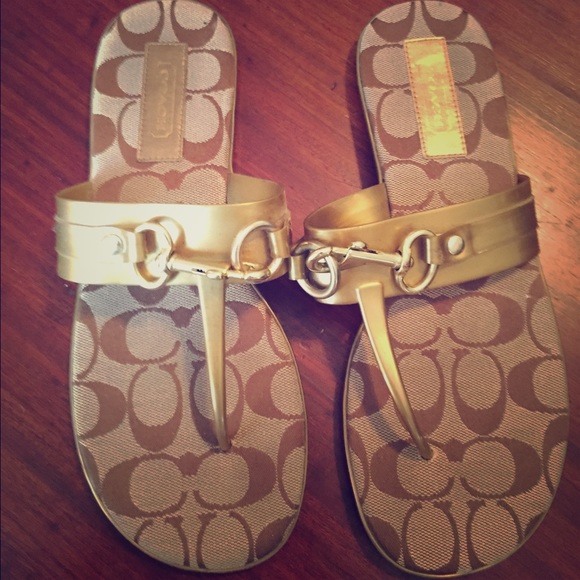 Coach Sandals - Size 8