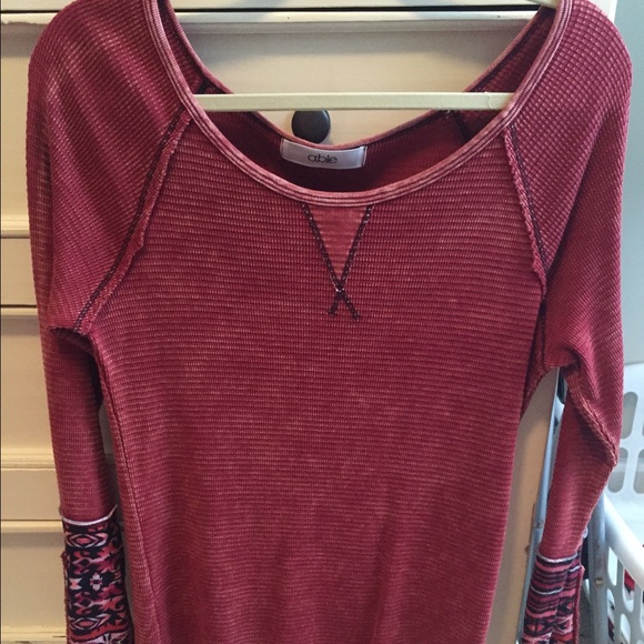 Long sleeve sweater top