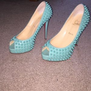 Christian Louboutin Vendome Spikes 120 Patent
