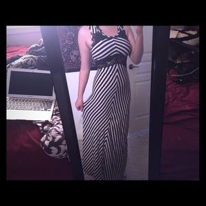 Striped Maxi Dress