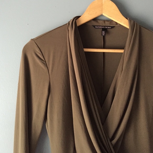 Faux wrap dress