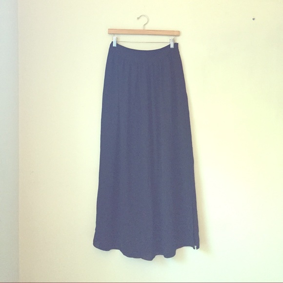 Banana Republic maxi skirt with lining
