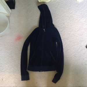 Juicy couture navy blue long sleeve jacket