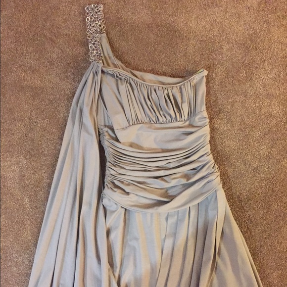 Runaway Malandrino dress with chain shoulder - Picture 3 of 4