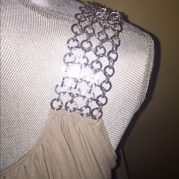 Runaway Malandrino dress with chain shoulder - Picture 4 of 4