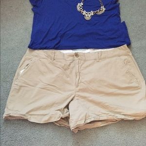 Khaki shorts