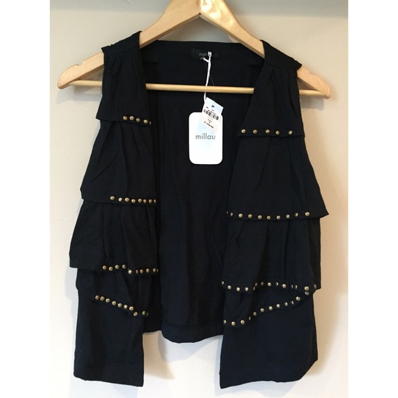 LF Stores Millau Studded Vest - Picture 1 of 3