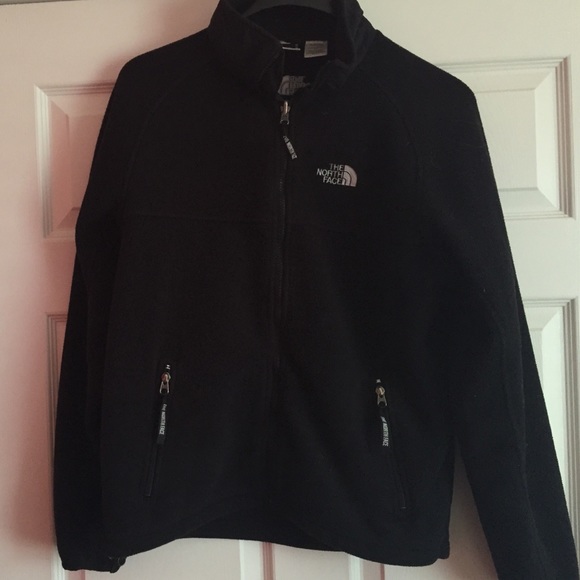 North Face black fleece