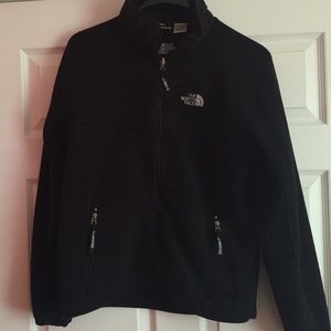 North Face black fleece