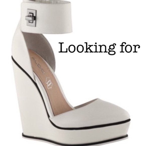 BUYING ALDO EILA WHITE or BLACK in 8, 8.5 or 9 - Picture 2 of 2