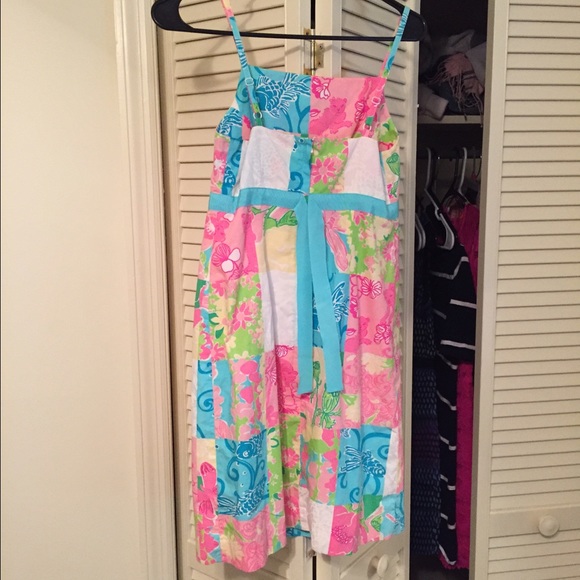 EUC Vintage Lilly patchwork dress - Picture 2 of 3