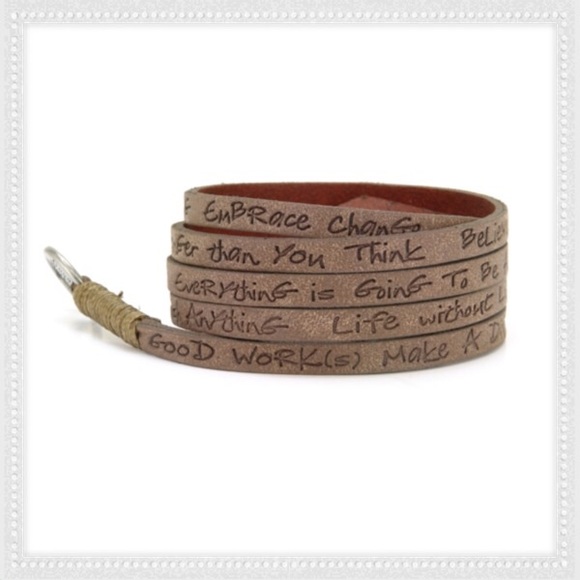 🎉HP🎉 WRAP AROUND LEATHER BRACELETS