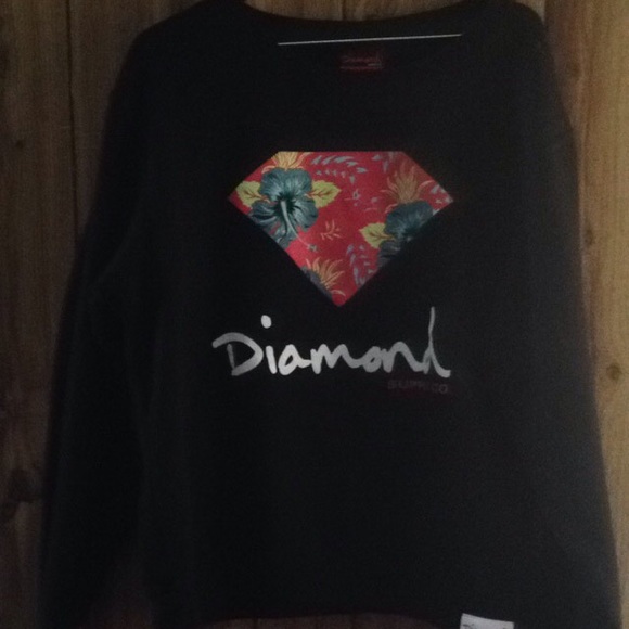 Diamond supply sweat shit