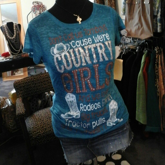 Ransom Tops - Super cute t-shirt,  "don't call us tomboys"...