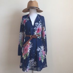 Floral Shift Dress