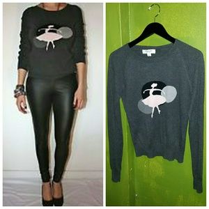 Paul & Joe ballerina charcoal grey sweater