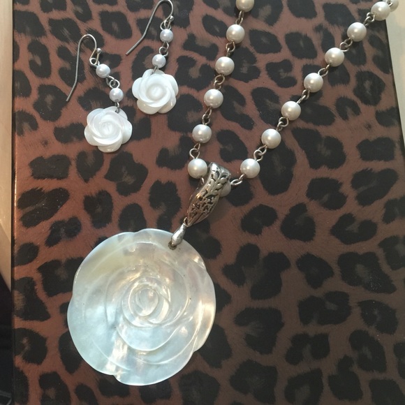 Premier designs necklace & earring set