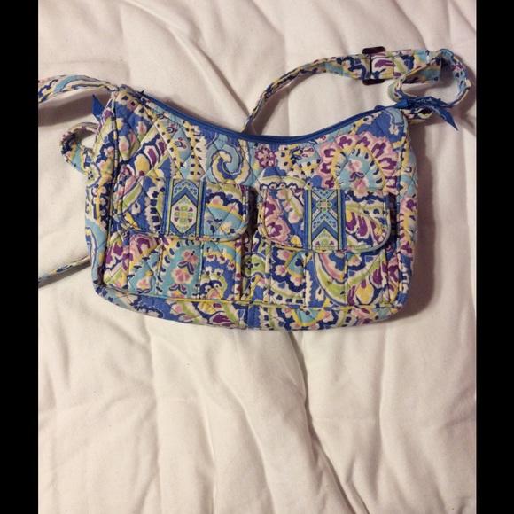 Vera Bradley cargo sling cross body (Capri Blue)