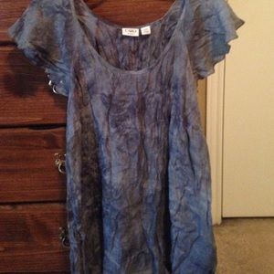 Pretty long straight blouse