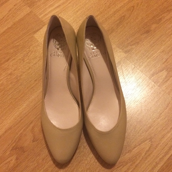 New nude Vince Camuto heels
