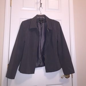 Gray blazer Size 16 misses