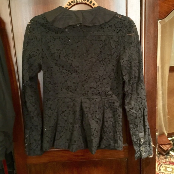 Free People Lace & Ruffle Blazer - Picture 2 of 4