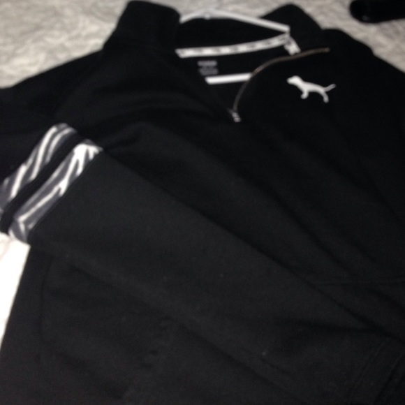 VS PINK half zip