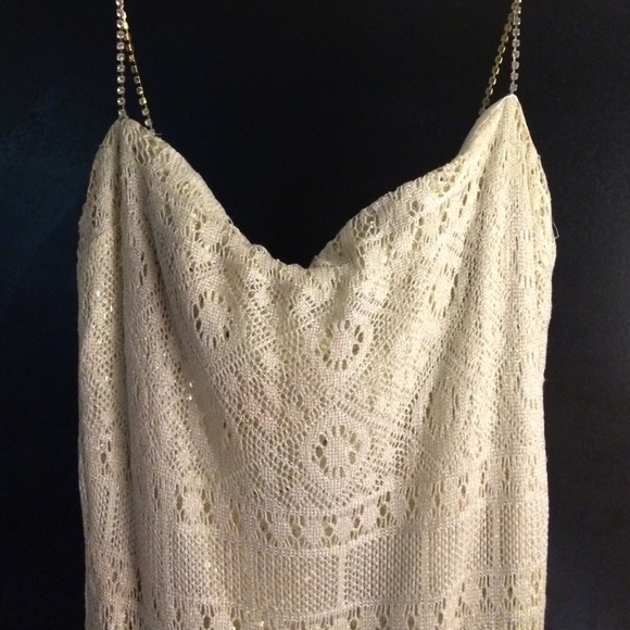 JESSICA MCCLINTOCK LACE DRESS - Picture 2 of 4
