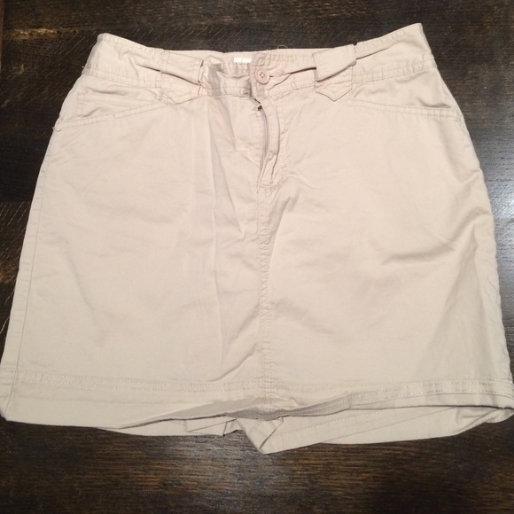 Khaki skirt