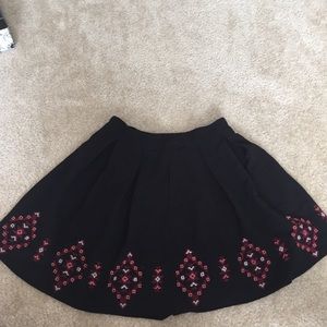 Black skirt