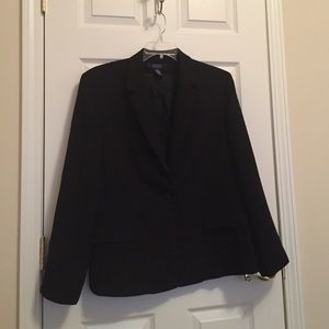 Black Jones Wear Blazer 18 Misses