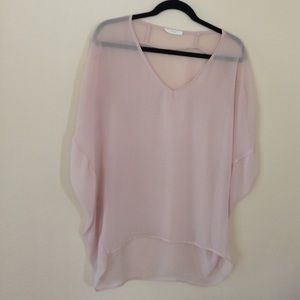 Mauve lightweight top